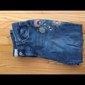 Jessica Simpson Embroidered Jeans